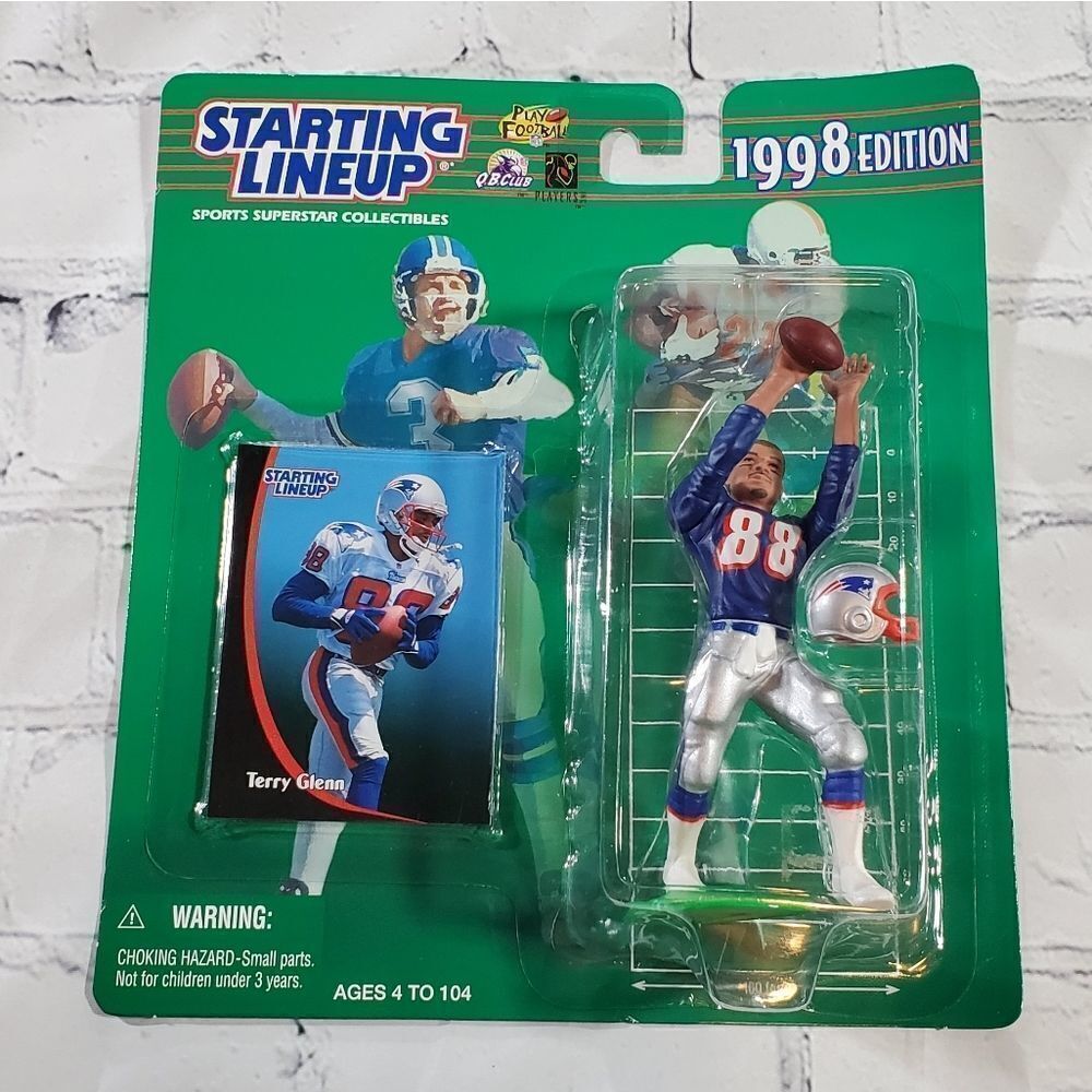 💜NIB Terry Glenn 1998 Edition Starting Lineup